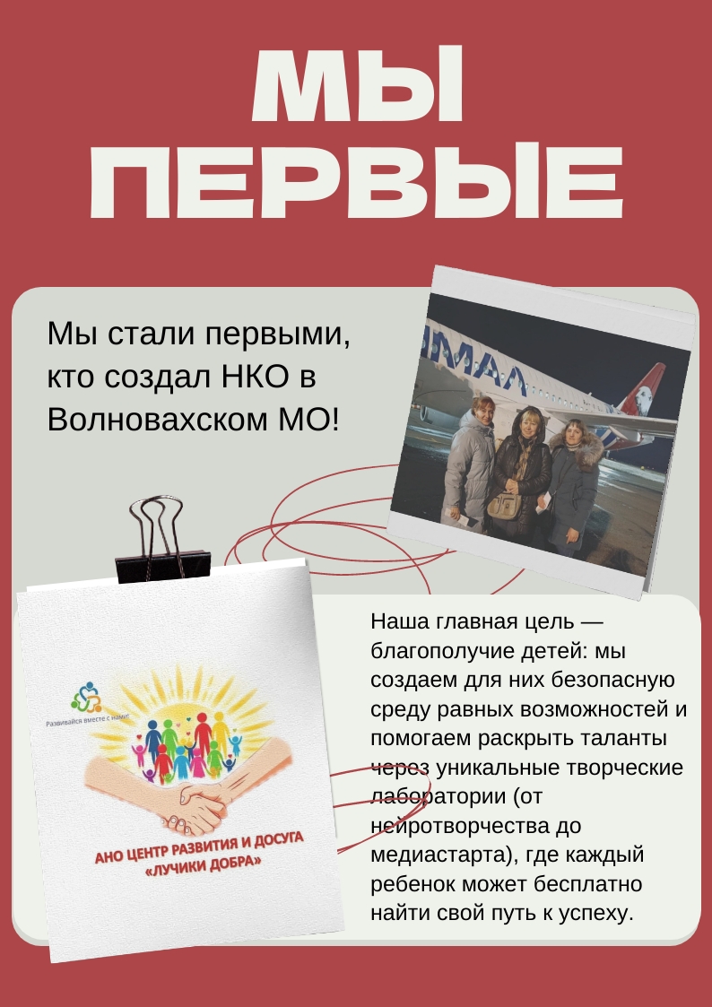 Подробнее о статье От идеи к регистрации: педагоги из Донского создали первое в Волновахском муниципальном округе свое НКО!